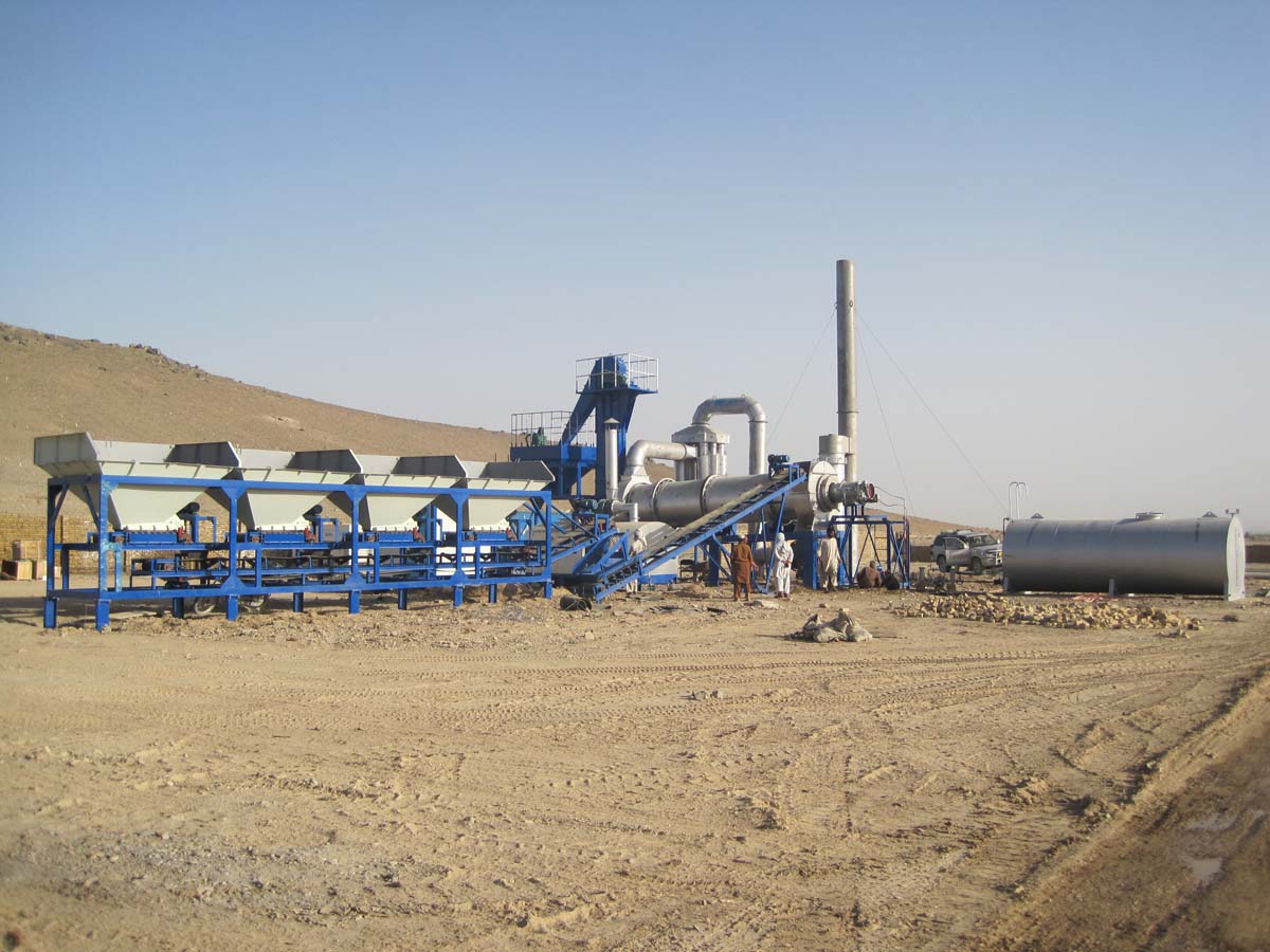 Asphalt mixing plants