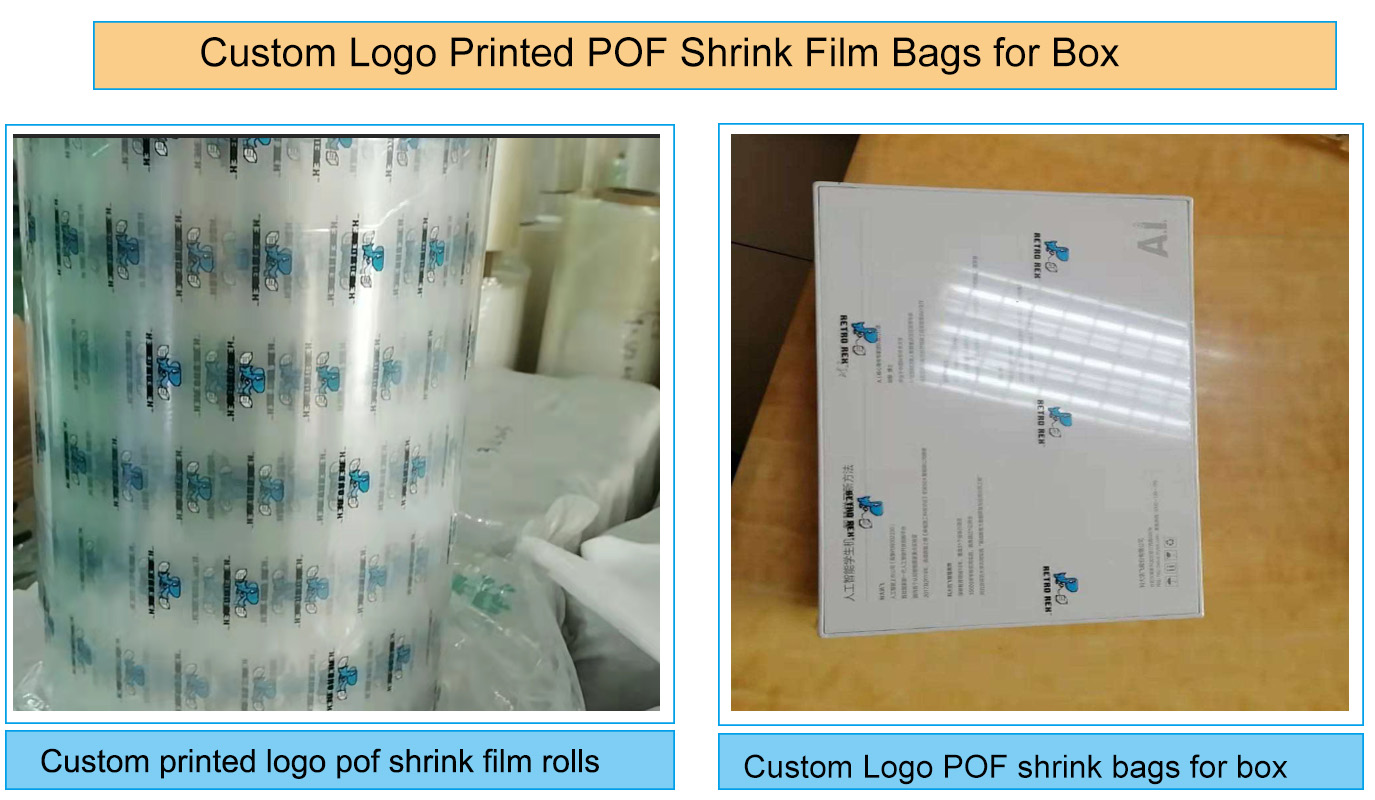Printed Logo Shrink Bags