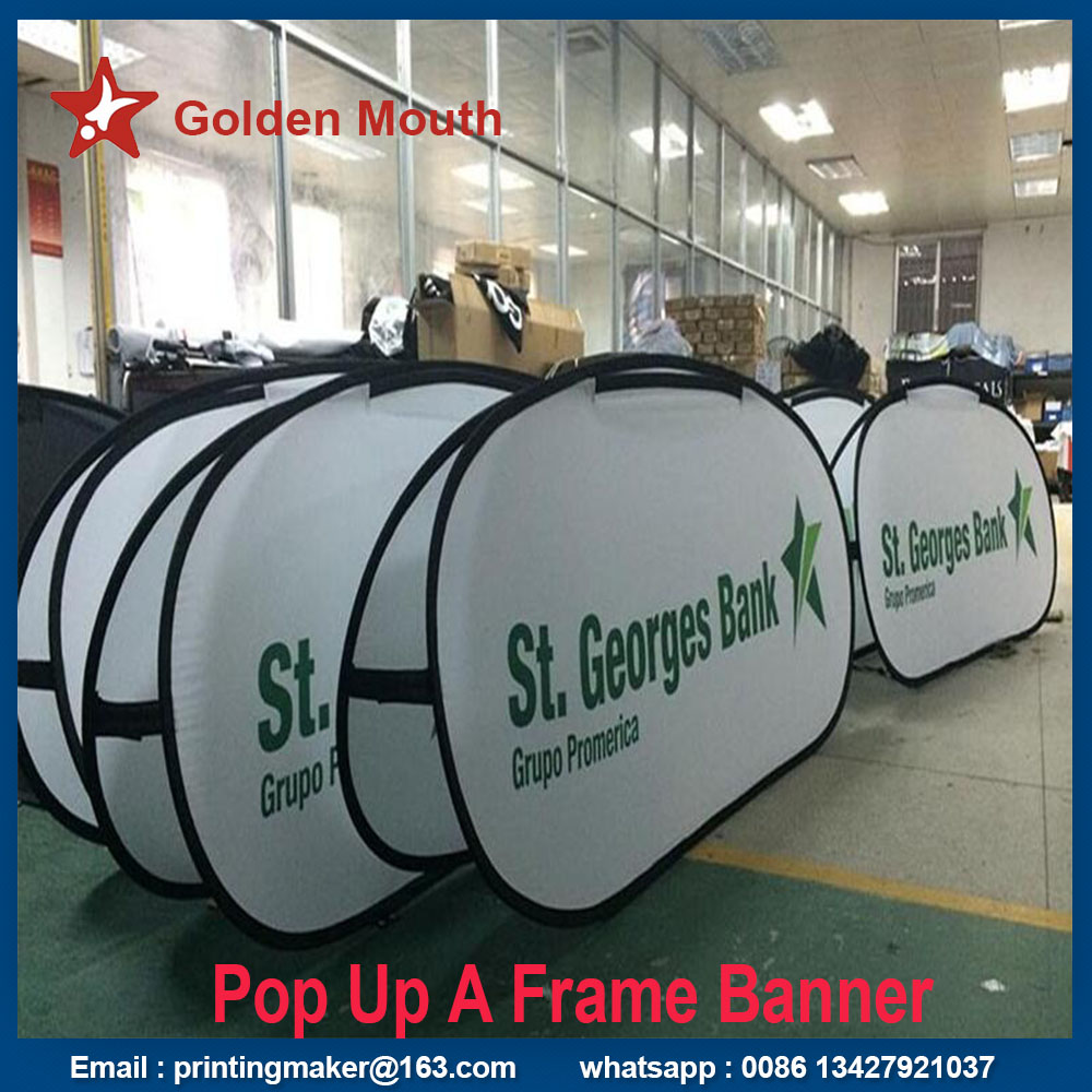 horizontal pop up a frame banner