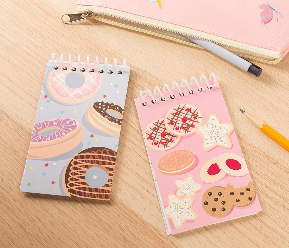 Dessert Mini Spiral Notebook 4 Dessert Mini Spiral Notebook 4
