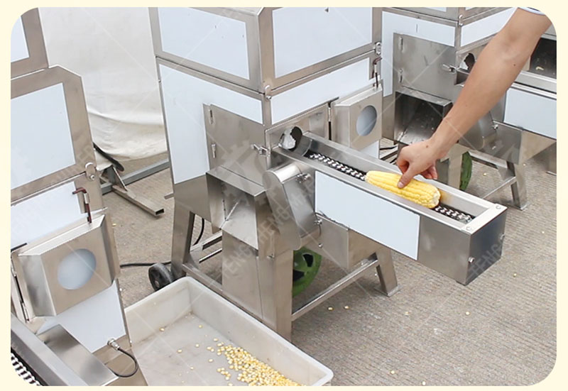 sweet corn sheller sweet corn sheller