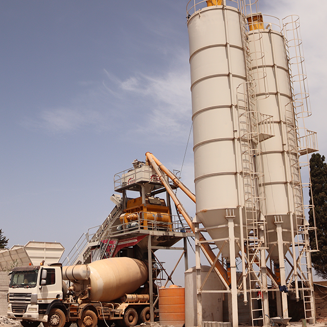 Belt Type Concrete Batching Plant