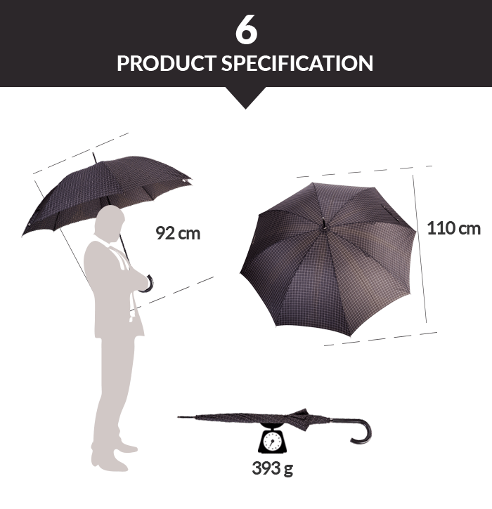 ร่มบุรุษที่สง่างาม elegant mens umbrella