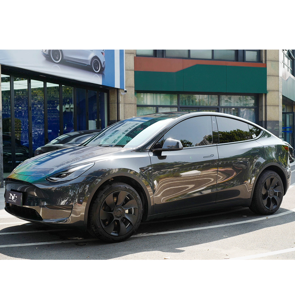 Iridecence laser Black wrap for car Iridecence laser Black wrap for car