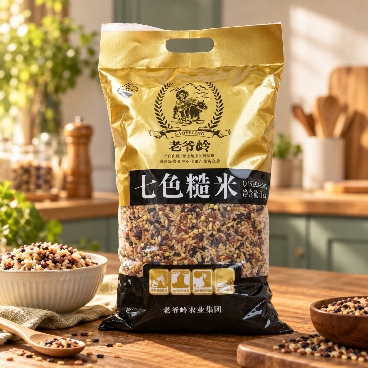 Seven color brown rice3 Seven color brown rice3