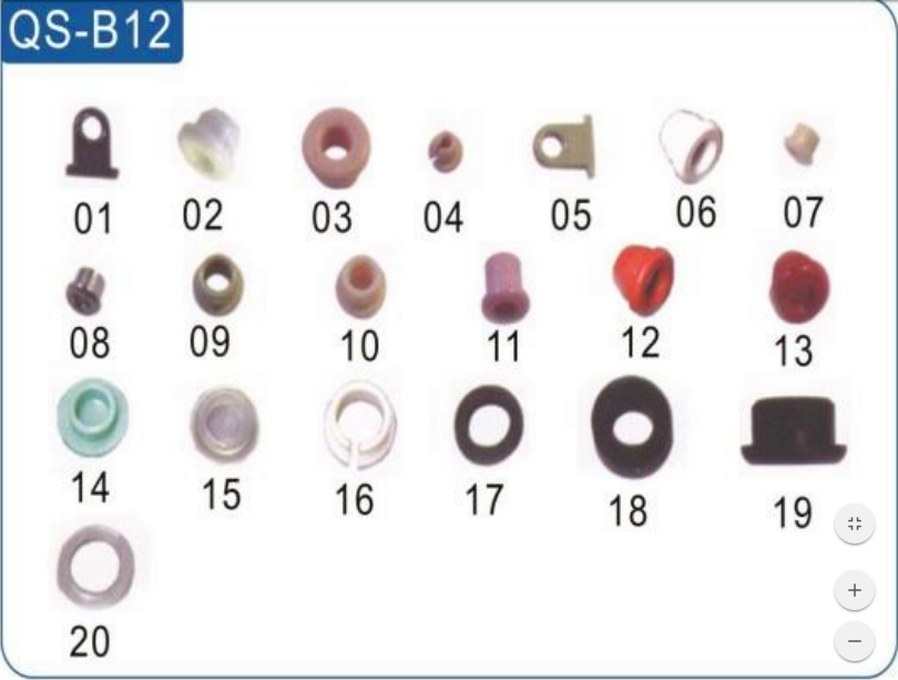 Pièces de rechange pour machine à émulsion spare parts for emboridery machine pressfoot