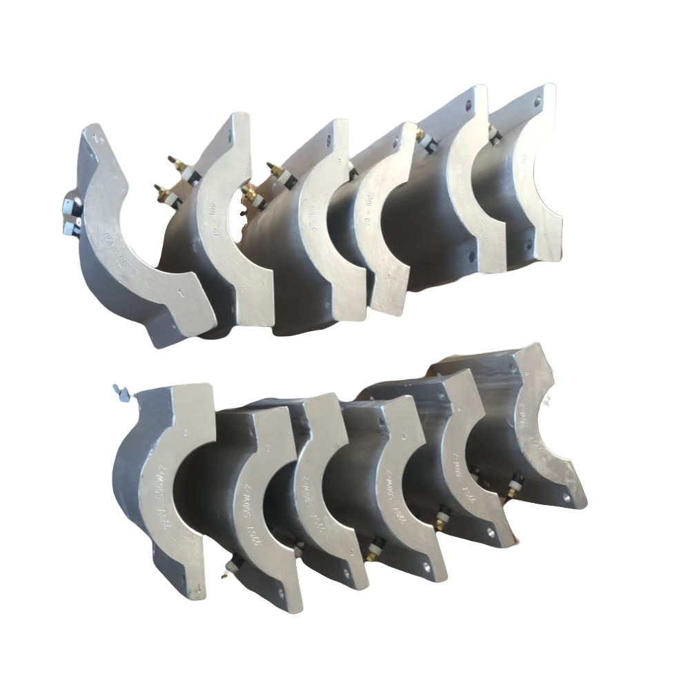 Single and double-screw cast aluminum electric heater Single and double-screw cast aluminum electric heater