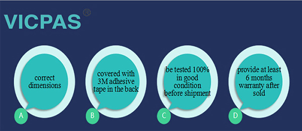 VICPAS touch screen Membrane keyboard product feature