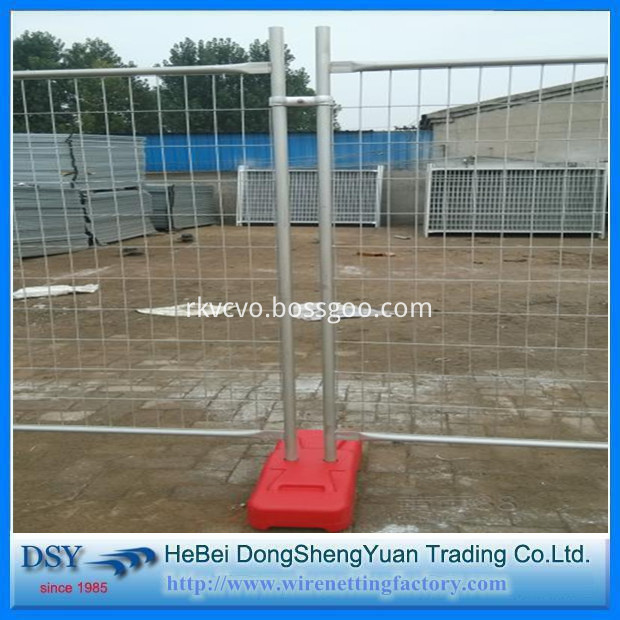 Temporary fence
