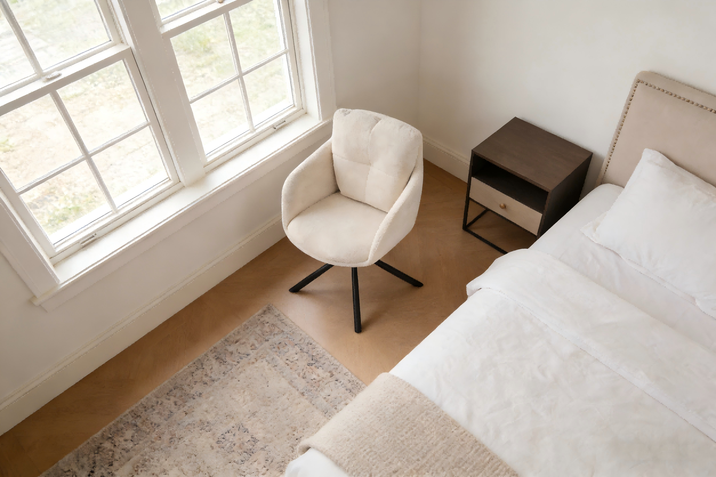 BR-24A07 Modern Fabric Swivel Chair 6 BR-24A07 Modern Fabric Swivel Chair 6