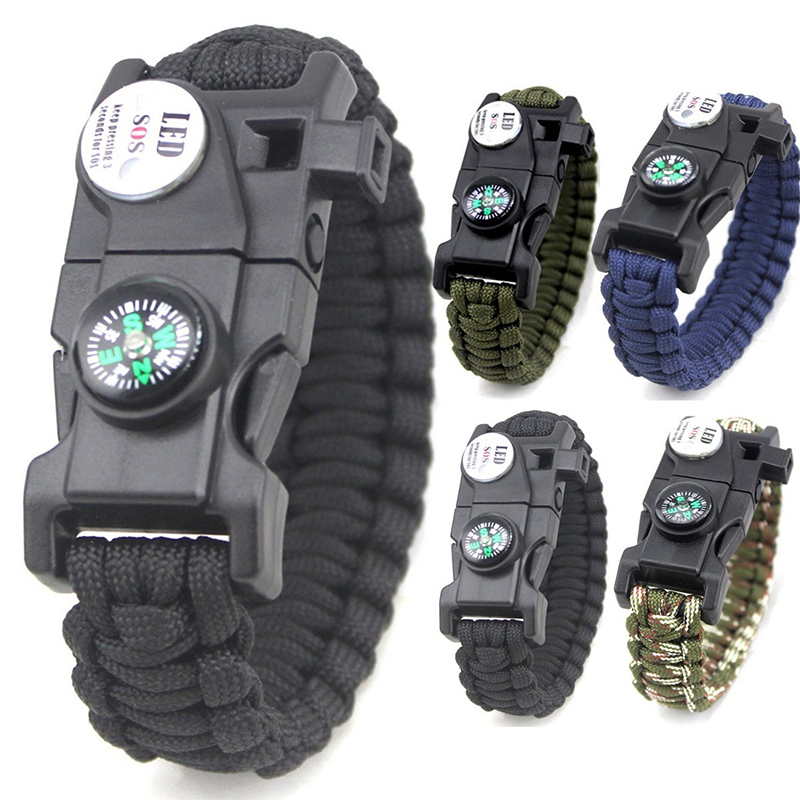 Pulseira Paracord Externa Outdoor Paracord Bracelet