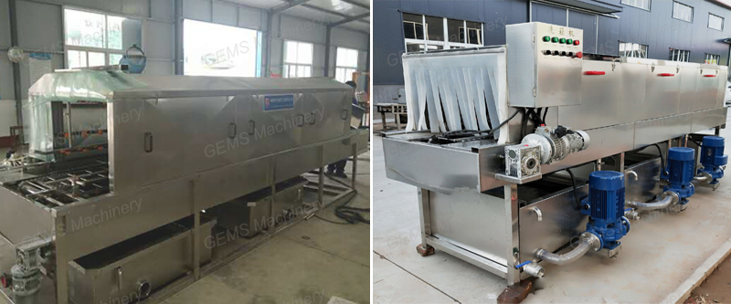 Turnover Egg Tray Washing Machine for Plastic Tray