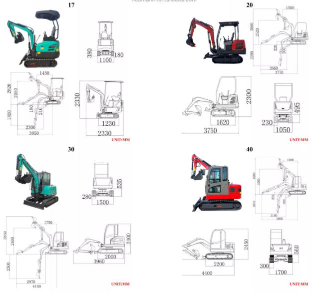 1ton Mini Excavator 1ton Mini Excavator