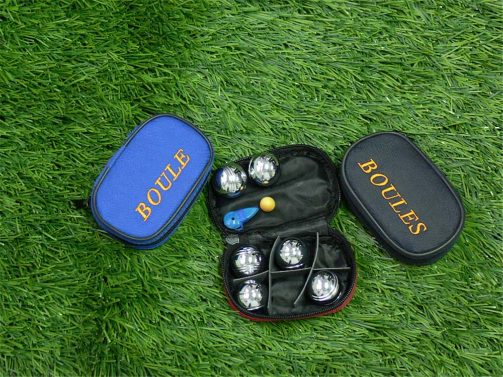 6 bocce ball with nylon bag