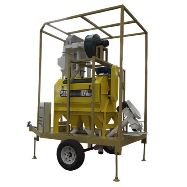 mobile seed processing plant