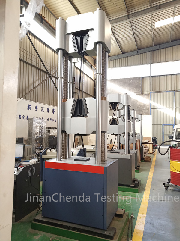 Teste elástico da costa de aço Steel Strand Tensile test