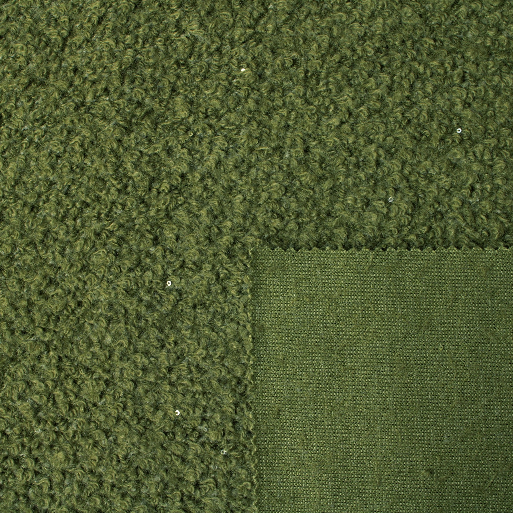 Wool Polyester Sequin Fabric Wool Polyester Sequin Fabric