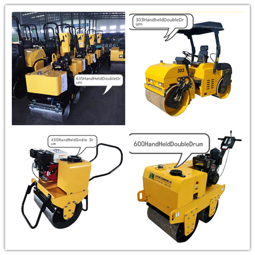 road roller of hand held double drum road roller of hand held double drum