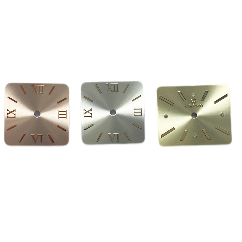 Square sunray watch dial Square sunray watch dial