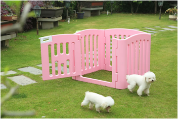 plastic dog fence