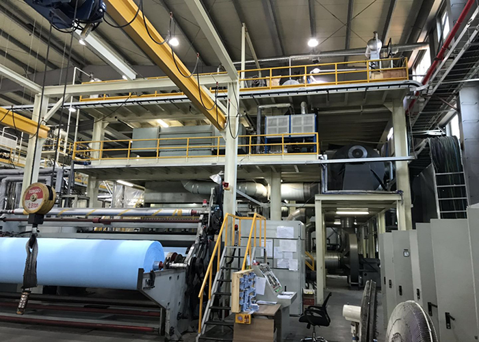 Máquina para fabricar telas no tejidas seleccionadas Selected Non-woven Fabric Making Machine
