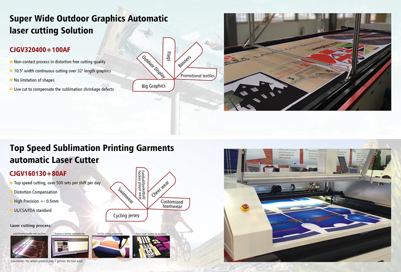 Vision Laser Cutting Machine Golden Laser