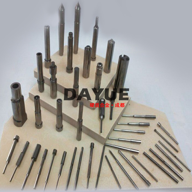 Custom Precision Tungsten Carbide Punches and Core Pins Custom Precision Tungsten Carbide Punches and Core Pins