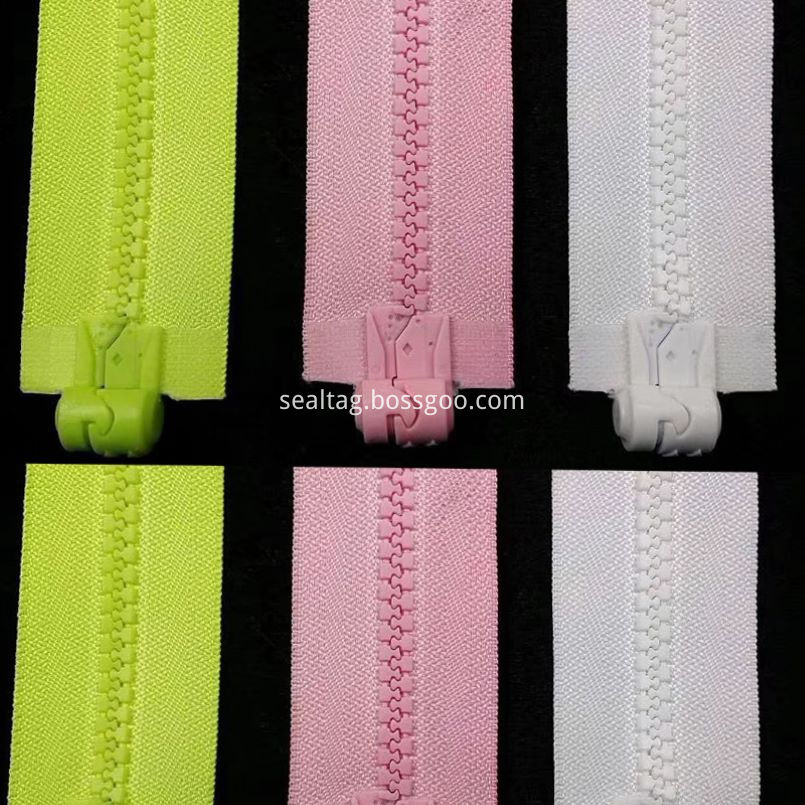 Reißverschluss Zähne getrennt Zipper Teeth Separated