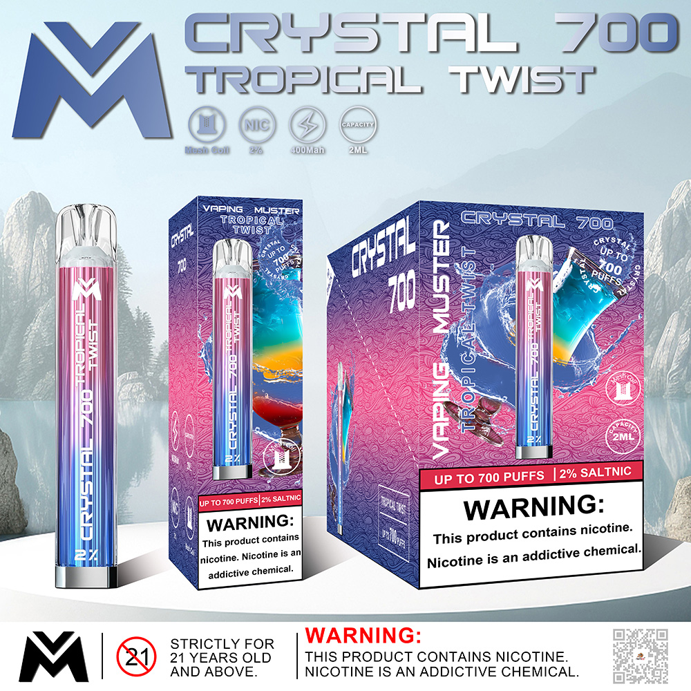 Crystal Mesh 700 Puff Crystal Mesh 700 Puff
