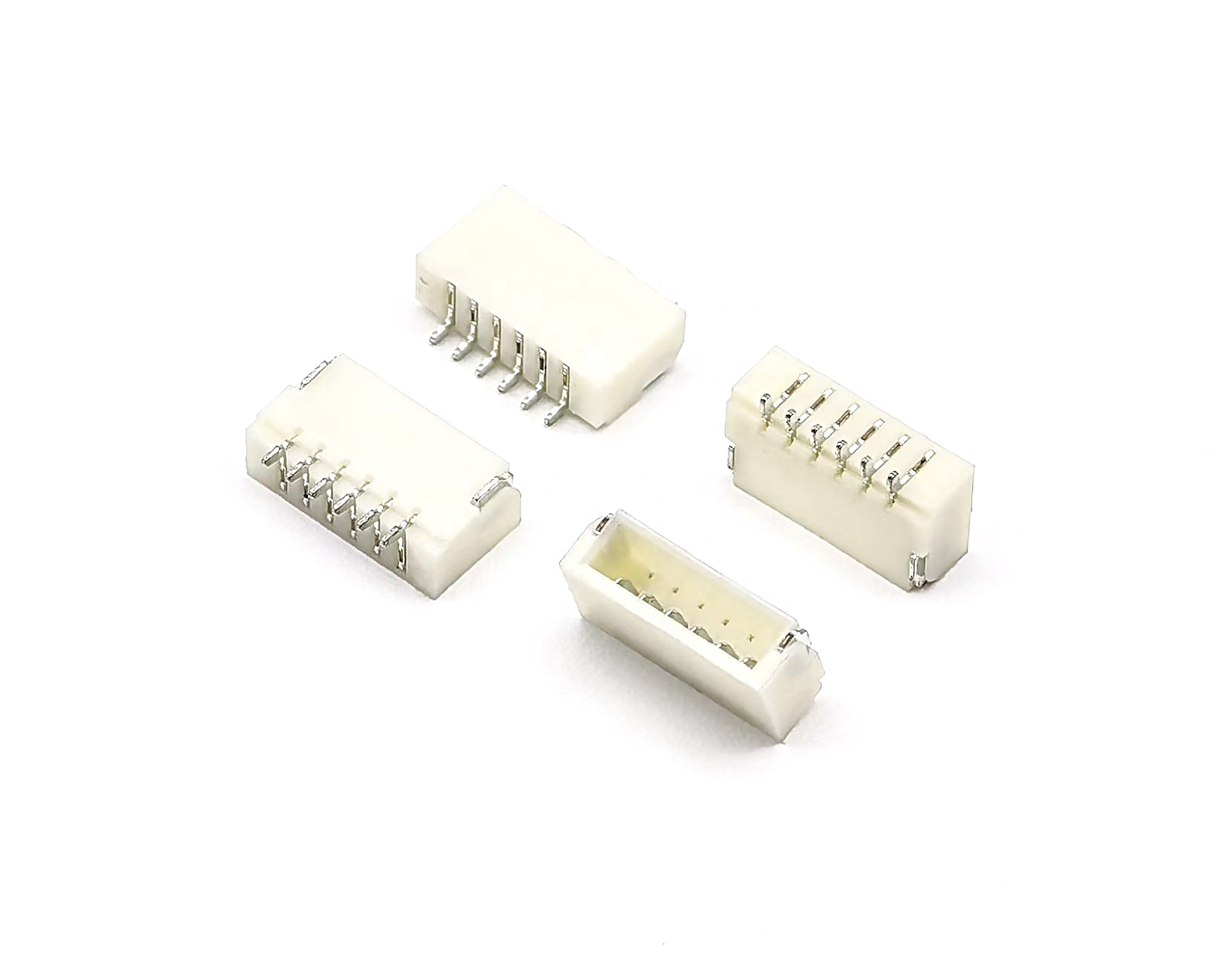 PH1.0mm Ultra-thin Right-angle Wafer SMT Type Pin Header Connector "I-Type" With Long Pins 6P PH1.0mm Ultra-thin Right-angle Wafer SMT Type Pin Header Connector "I-Type" With Long Pins 6P