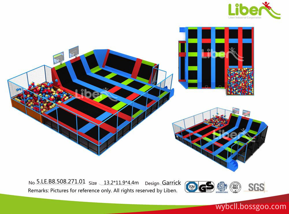 Big Commercial Indoor Trampoline Big Commercial Indoor Trampoline
