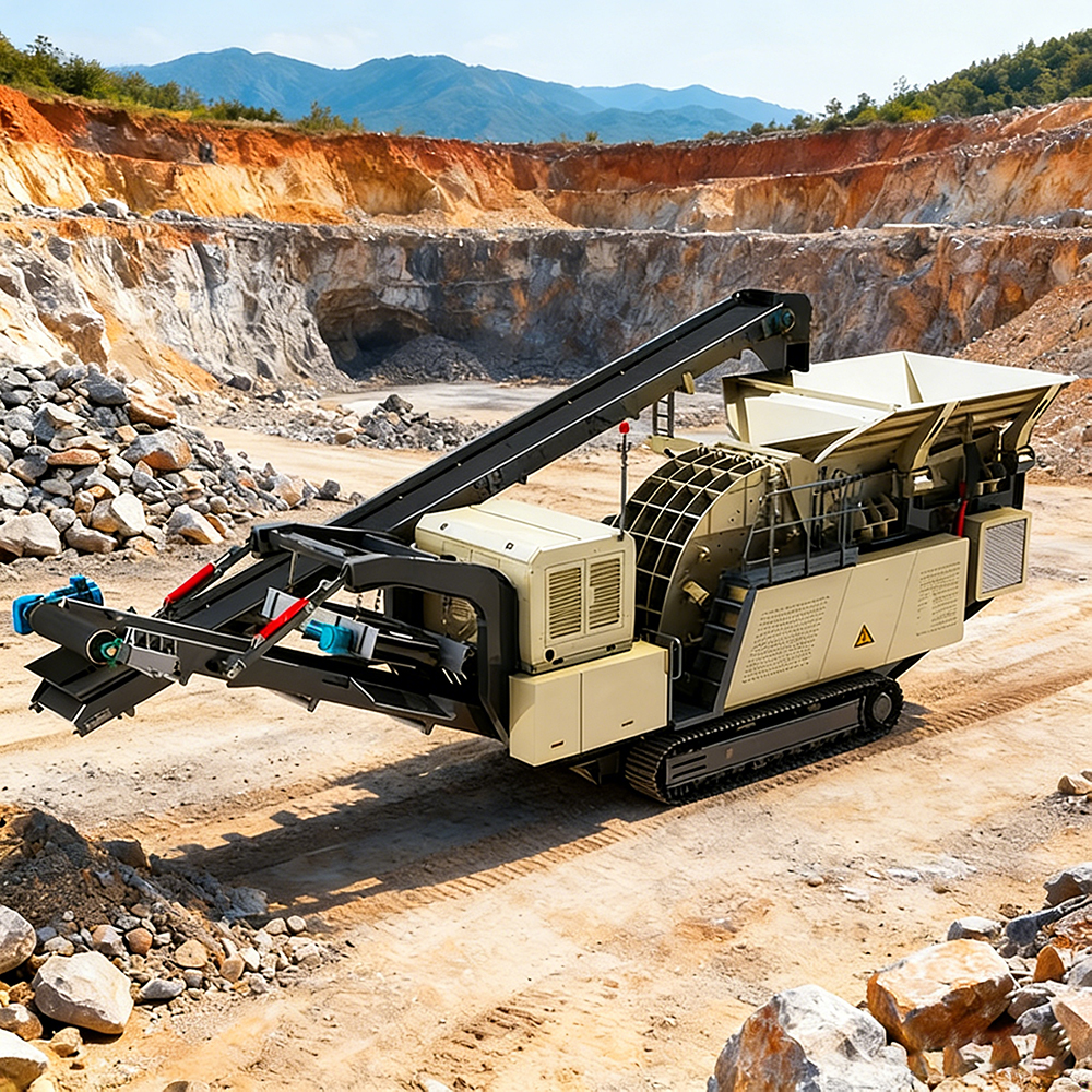 construction waste mobile crusher construction waste mobile crusher