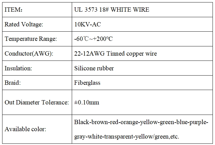 UL WIRE 3573 18# UL WIRE 3573 18#