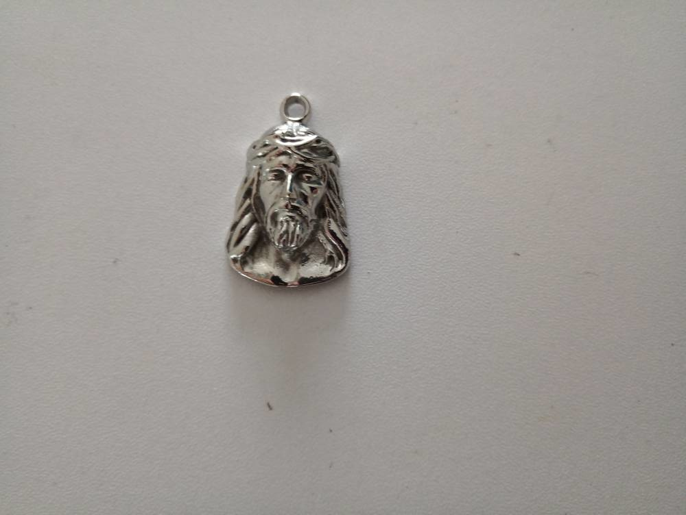 stainless steel Jesus pendant