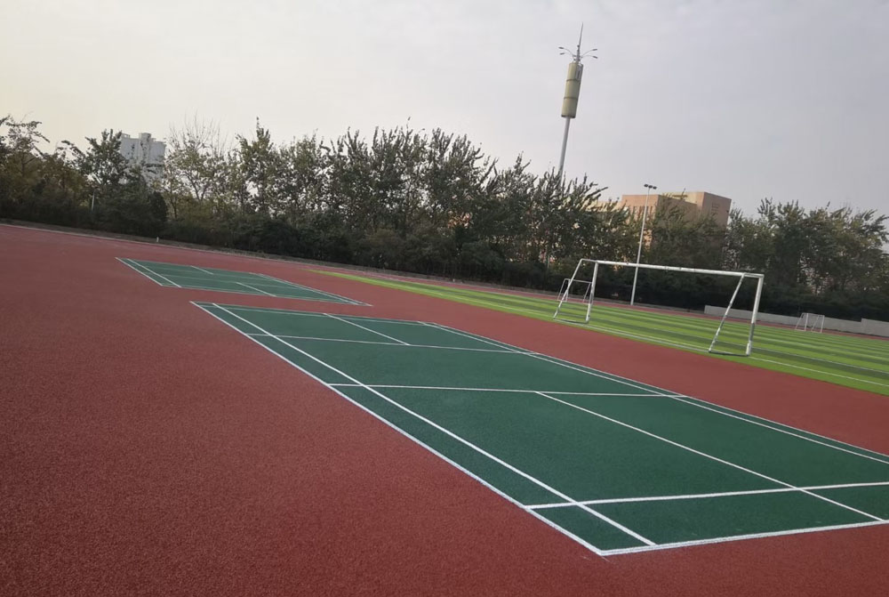 EPDM rubber granule badminton court EPDM rubber granule badminton court