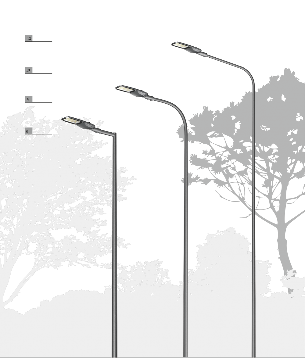 Street Light Height Type Street Light Height Type