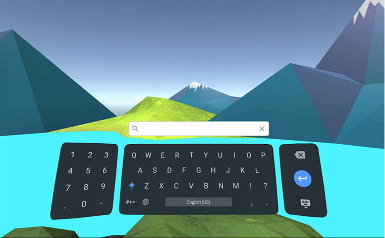 google keyboard  for vr headset