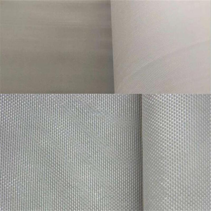 PP PET woven geotextile.white jpg