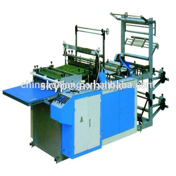 Computlized T Shirt Flat Bag Making Machine Cloth Bag Making