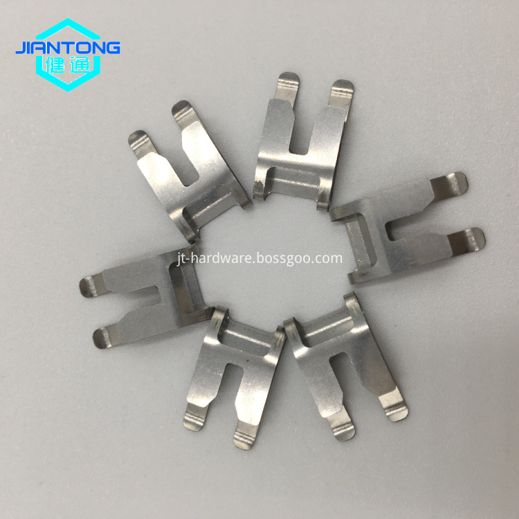 Edelstahl-Stanzteil-Blechfederclip (5) stainless steel stamping part sheet metal spring clip (5)