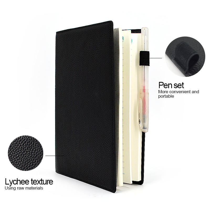 Custom Printed A4 Size Hardcover Pu Leather Notebook Custom Printed A4 Size Hardcover Pu Leather Notebook