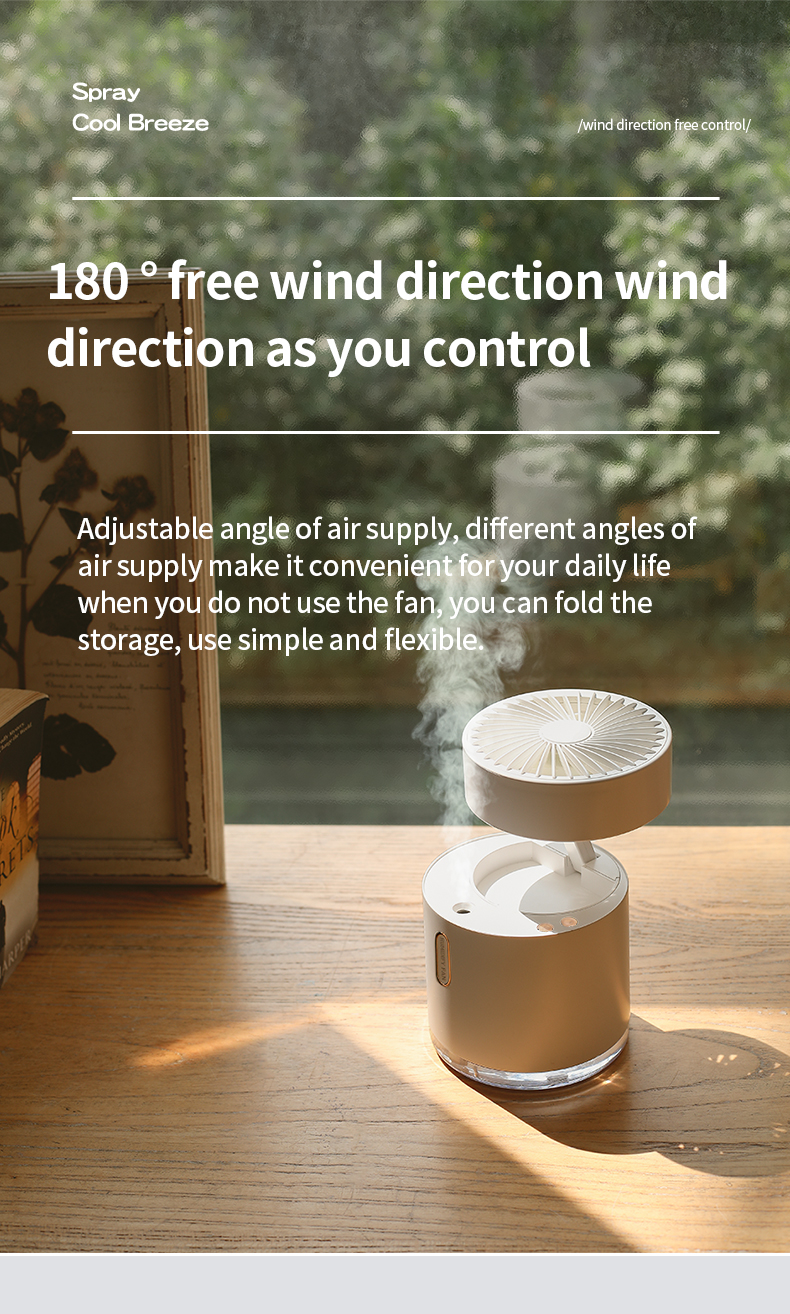 Mini Folding Humidifying Fan Mini Folding Humidifying Fan