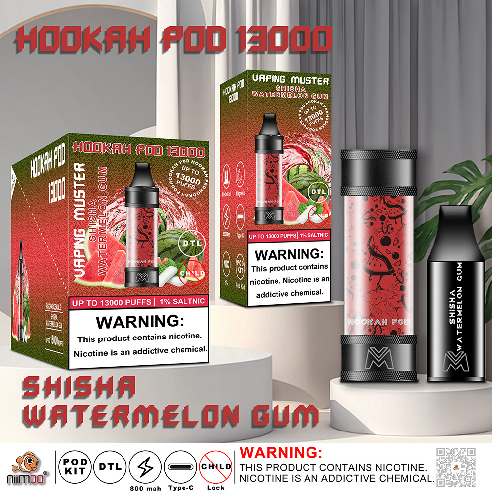 Hookah Pod Vape 13000 Puff Hookah Pod Vape 13000 Puff