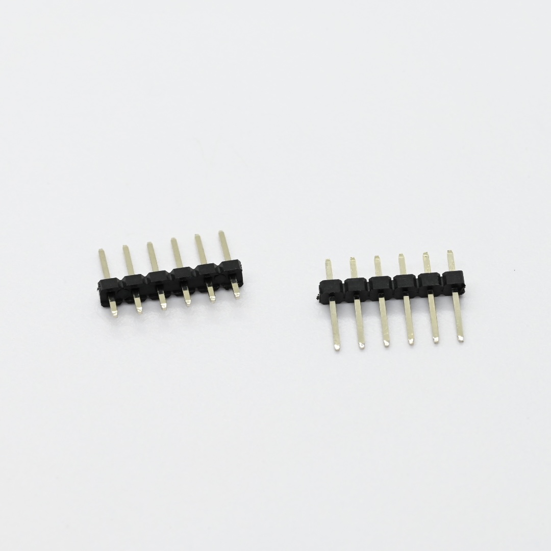 PHES01-06G0S006000300ABH1+2.54mm Pin Header Straight Type Single Row(5) PHES01-06G0S006000300ABH1+2.54mm Pin Header Straight Type Single Row(5)