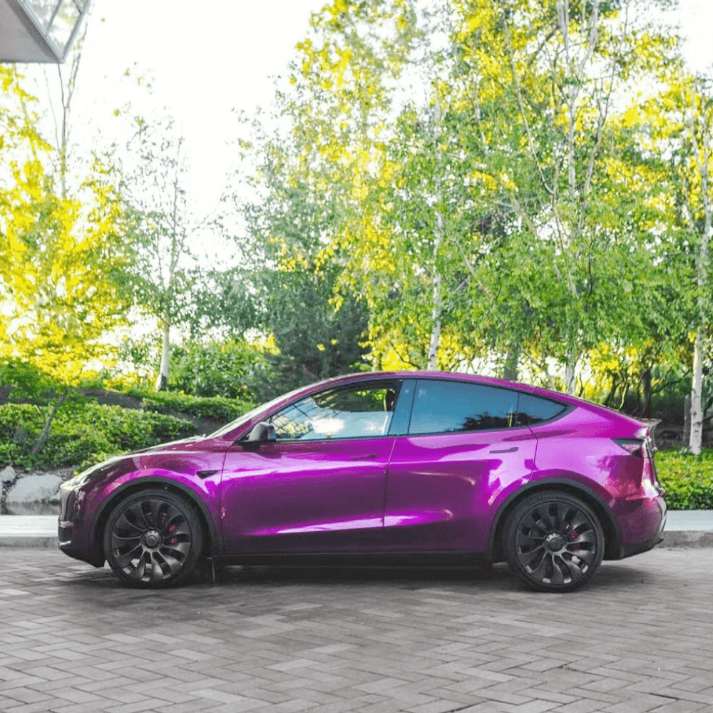 Jam Purple Car Wrapping Jam Purple Car Wrapping