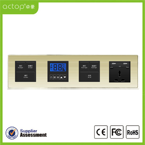 Interruptor del tacto de la pared del hotel Hotel Wall Tact Switch