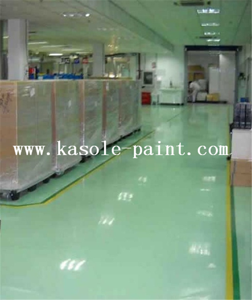 Lớp phủ Epoxy chống cỏ màu xanh lá cây Grass Green Anti-static Epoxy Topcoat