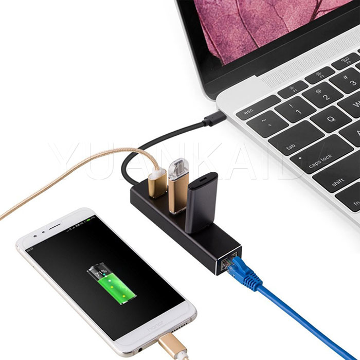 usb c hub gigabit ethernet