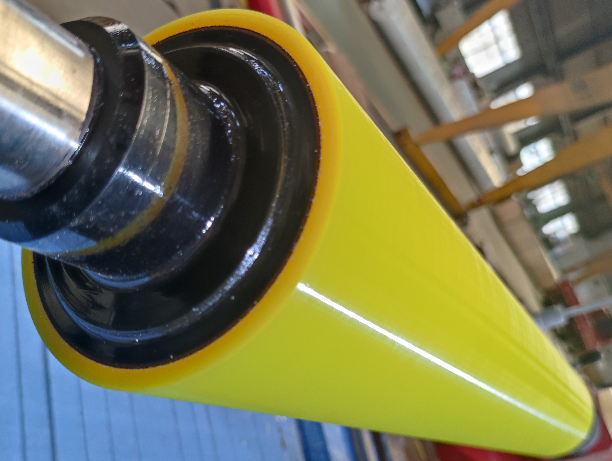 polyurethane rubber coating roller polyurethane rubber coating roller
