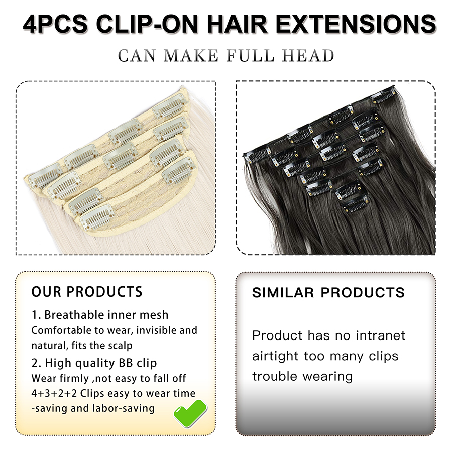 11 Clip In Hair Extensions